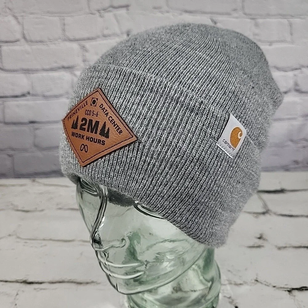 Carhartt Prineville Data Center‎ Gray Beanie Hat